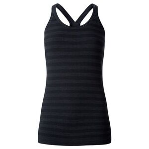 Lululemon Athletica Charcoal and Black Tank Top
